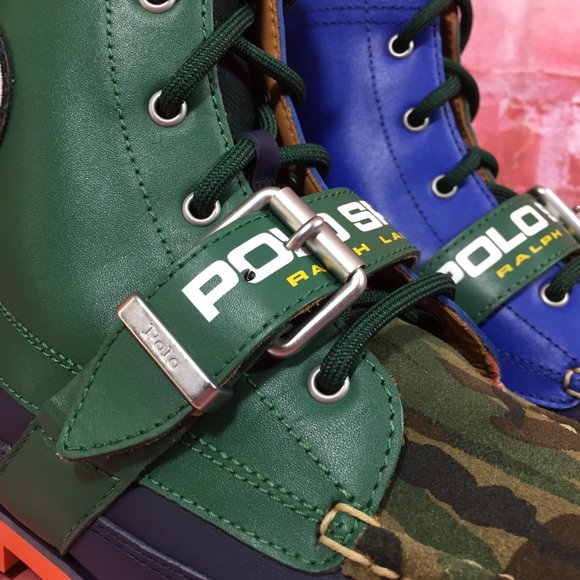 COPY - POLO SPORT RALPH LAUREN RANGER BOOTS GREEN NAVY main image 10